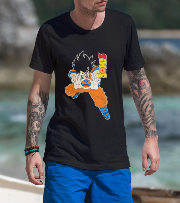 3OH3 Goku Hands Dragon Ball T-Shirt