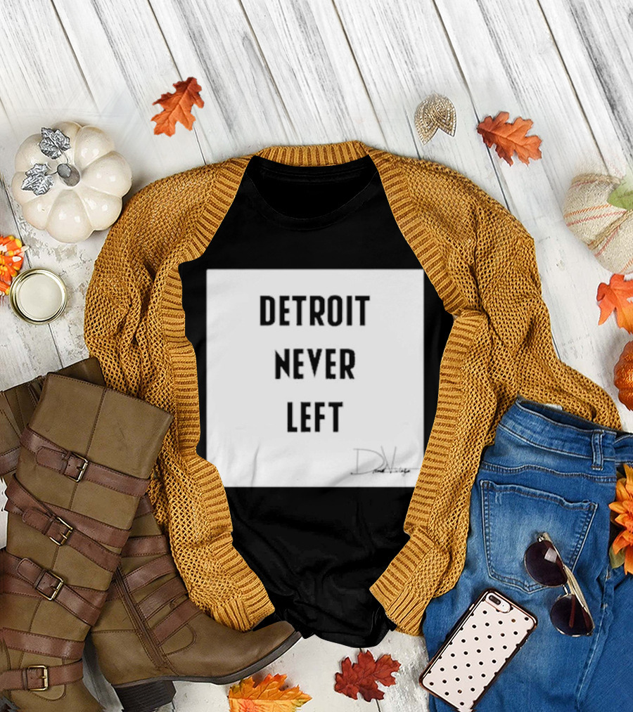 Detroit Never Left D.Vintage T-Shirt