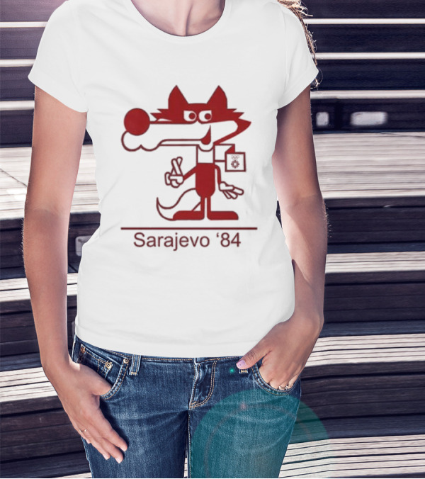 Vucko Sarajevo '84 Winter Olympics Mascot T-Shirt