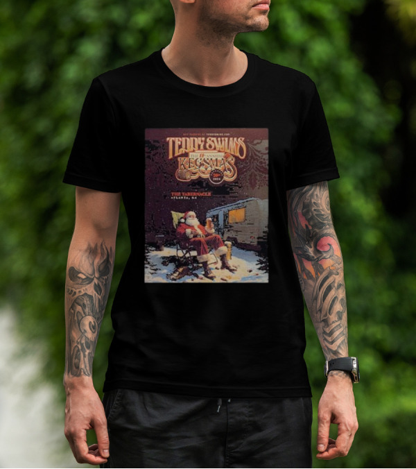 Teddy Swims 11th Annual Kegsmas 2024 Santa At The Tabernacle Atlanta GA T-Shirt