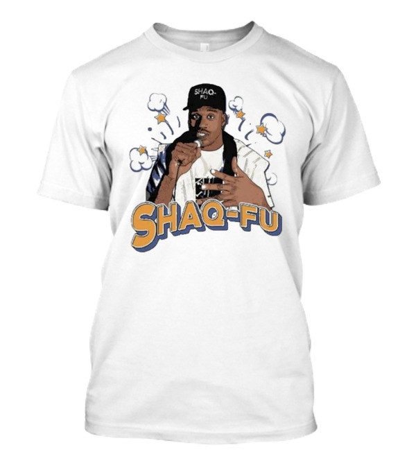 Shaq-Fu Shaquille O'Neal Rap Style Comic Pop T-Shirt