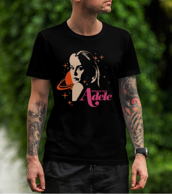 Weekends With Adele Saturn Portrait T-Shirt