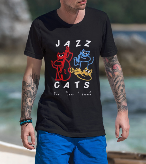Jazz Cats Gooz The Jazz Estate Trio T-Shirt