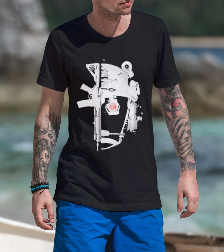 Ready Or Not Tactical Gear Helmet Gun Fusion T-Shirt