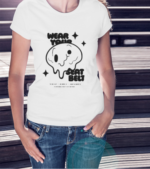 Wear Your Seatbelt The Odd 1S Out Los Angeles CA T-Shirt