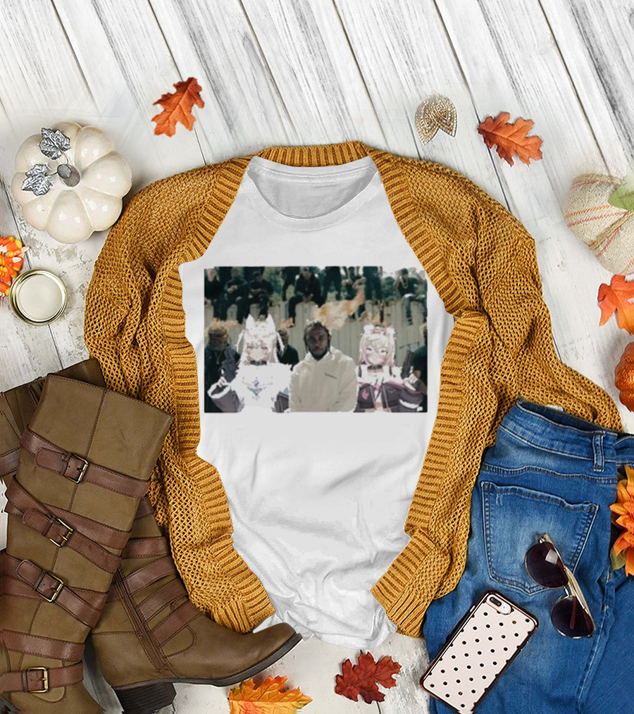 Yaruki FWMC Kendrick Good Dogs Maad City Anime Crossover T-Shirt