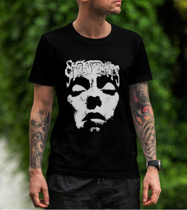 Stray Rats Face Monochrome T-Shirt