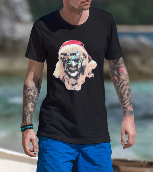Terrifier 3 Xmas Santa Horror Clown T-Shirt