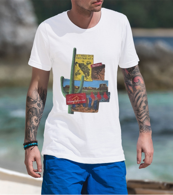 Rodeo State Fair Marlboro Country Store Wild West Promo T-Shirt