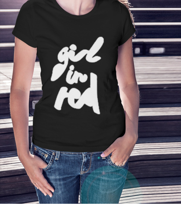 Girl In Red T-Shirt