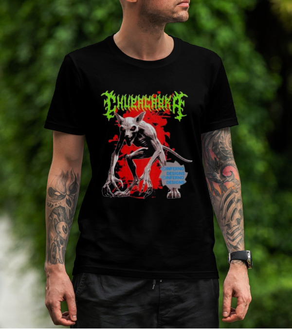 Chupacabra Cryptid Metalcore Inferno T-Shirt