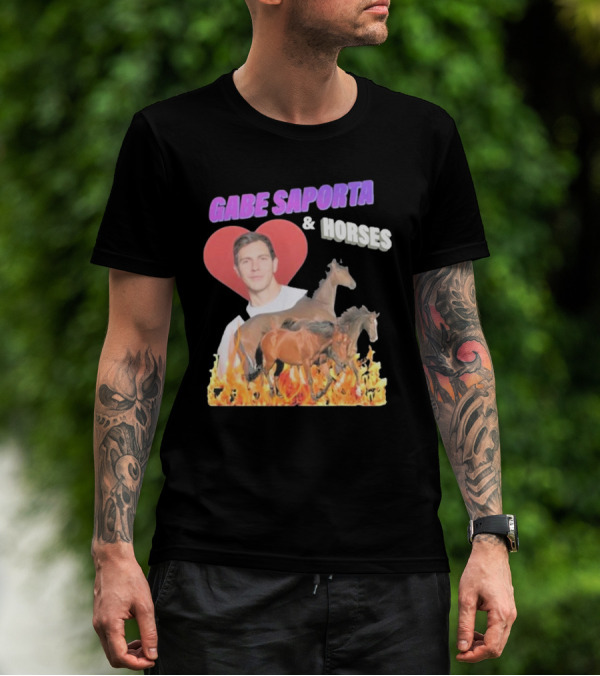 Gabe Saporta And Horses T-Shirt