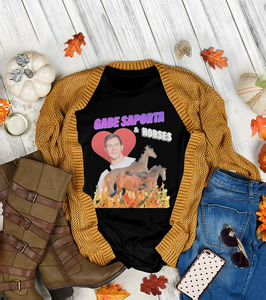 Gabe Saporta and Horses T-Shirt