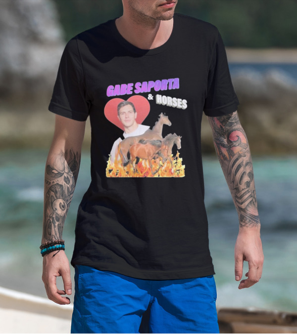 Gabe Saporta And Horses T-Shirt