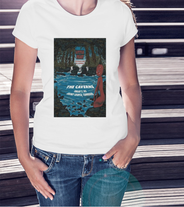 Little Feat February 22 2025 The Caverns With Special Guest Leftover Salmon Grundy County Tennessee T-Shirt