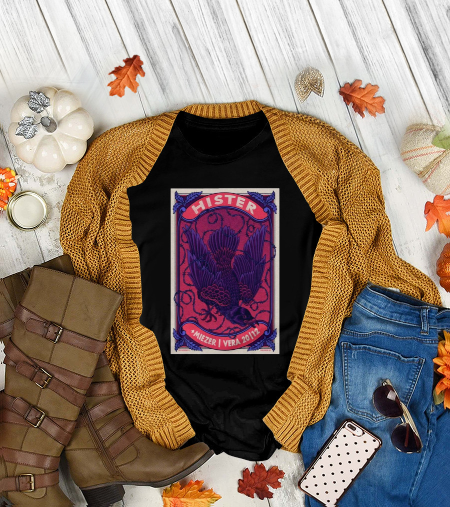 HISTER Miezer Vera Groningen Dec 20 2024 Bird T-Shirt