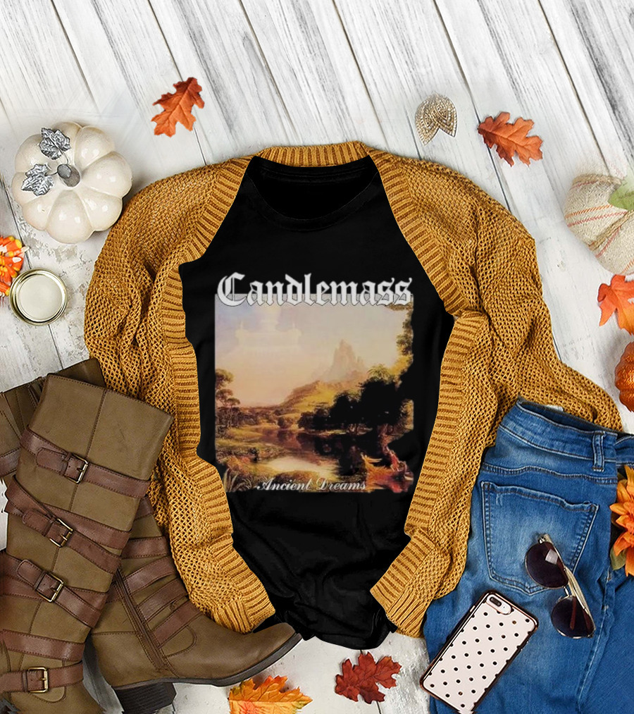 Candlemass Ancient Dreams Album Cover T-Shirt