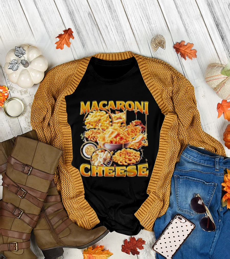 MACARONI CHEESE DELICIOUS VARIETIES IN VIBRANT T-Shirt