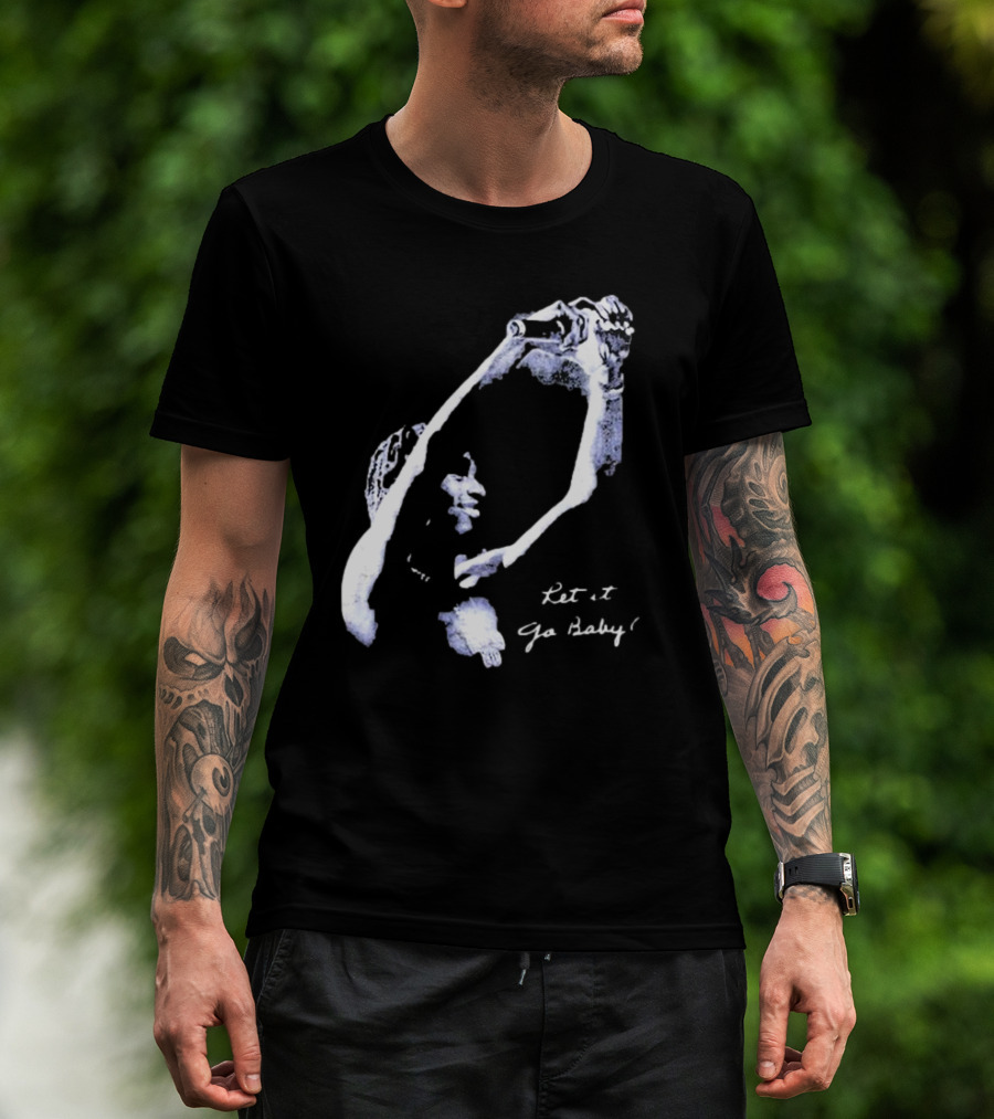 Let It Go Baby Vintage Music Expression T-Shirt