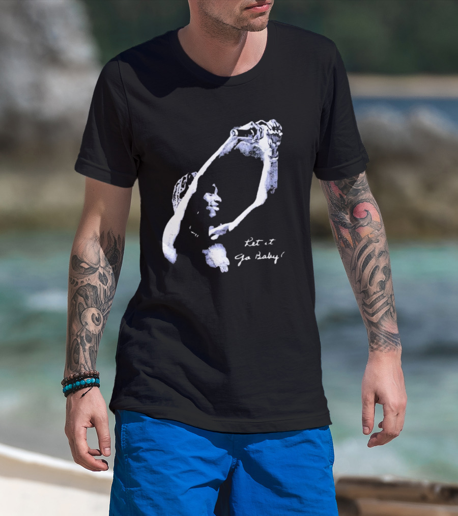 Let It Go Baby Vintage Music Expression T-Shirt