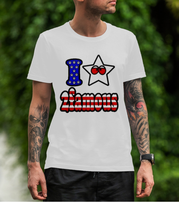 I Star 2Famous USA T-Shirt