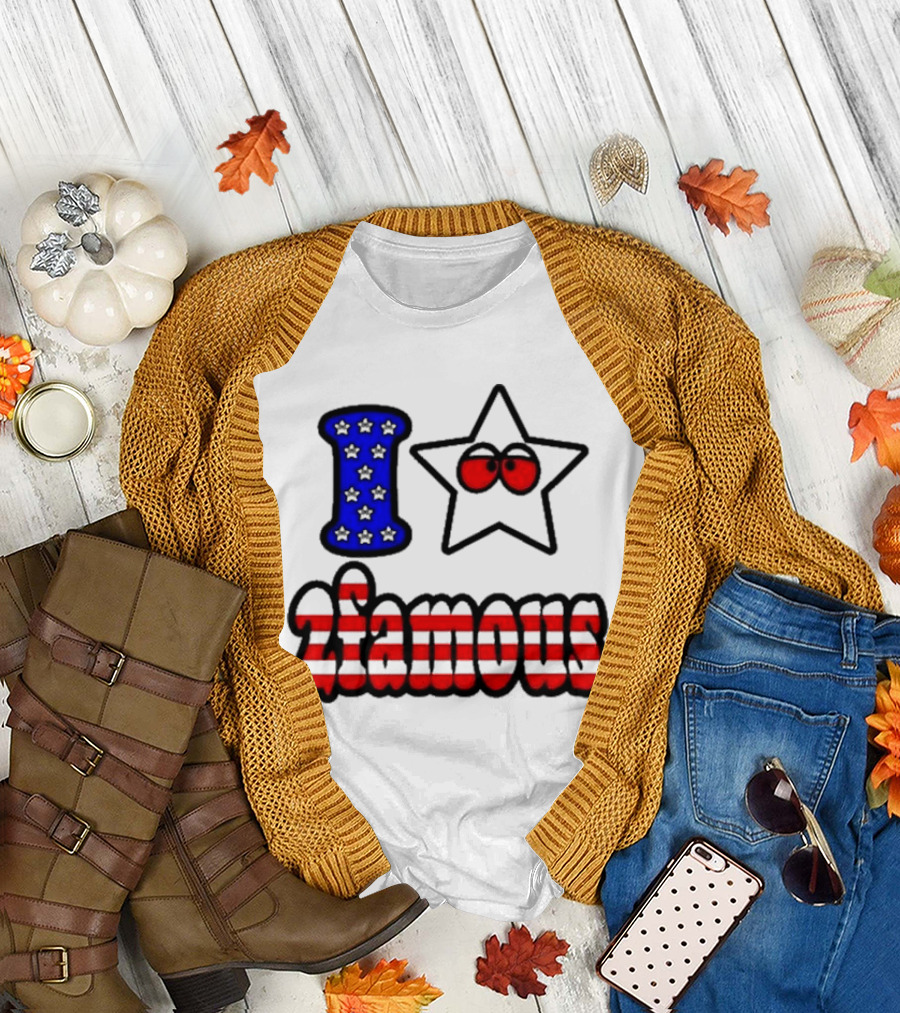I Star 2Famous USA T-Shirt