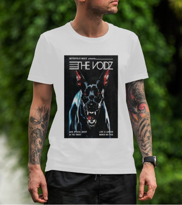 Metropolis Music Presents The Voidz Live In London At The Troxy March 8th 2025 Tour T-Shirt