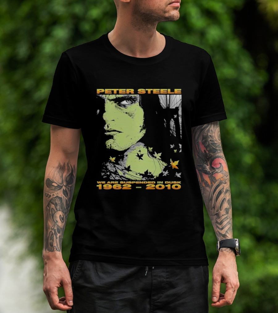 Peter Steele Type O Negative 1962-2010 We Are Suspended In Dusk T-Shirt