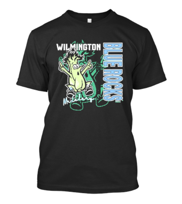 Wilmington Blue Rocks Mr. Celery Official Mascot T-Shirt