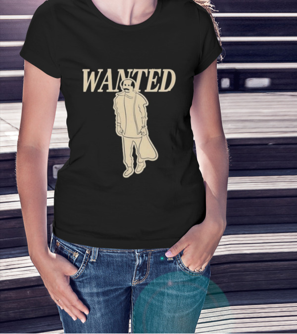 Vardagen Vdgn Wanted Skull Casual Stroll T-Shirt