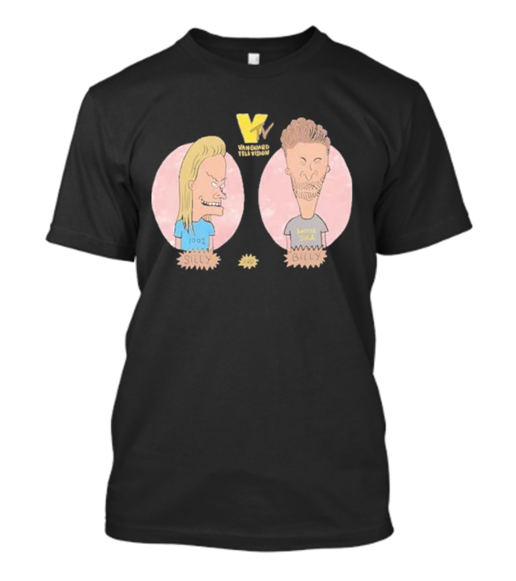 Silly And Billy MTV Parody Vanguard Television T-Shirt