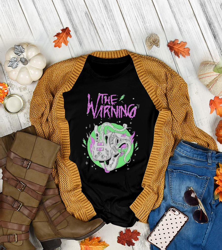 The Warning Marcelo Seltzer Alien Guitar T-Shirt