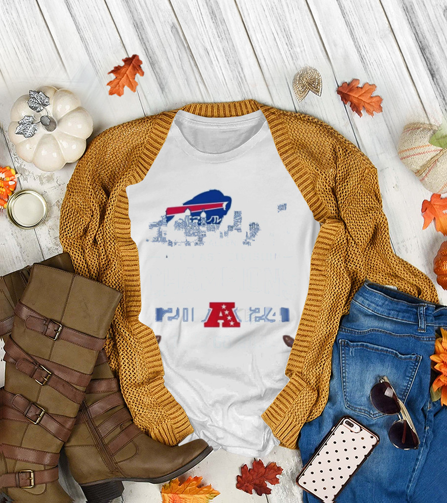 Buffalo Bills AFC East Division Champions 2024 Let's Go Bills T-Shirt