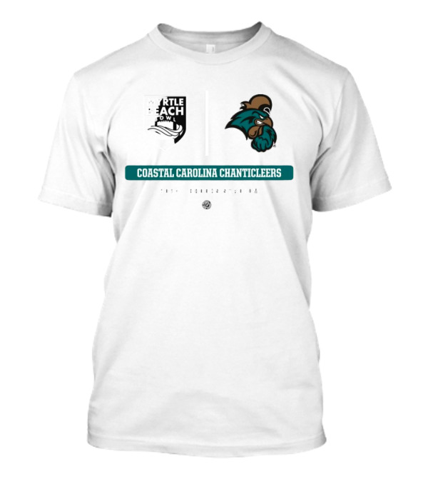 Coastal Carolina Chanticleers Myrtle Beach Bowl 2024 Brooks Stadium Chanticleer T-Shirt