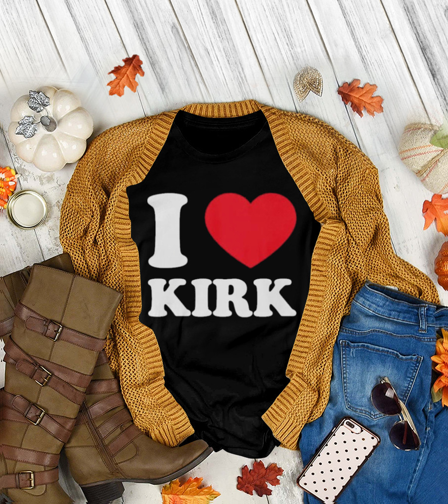 I Love Kirk Cousins T-Shirt