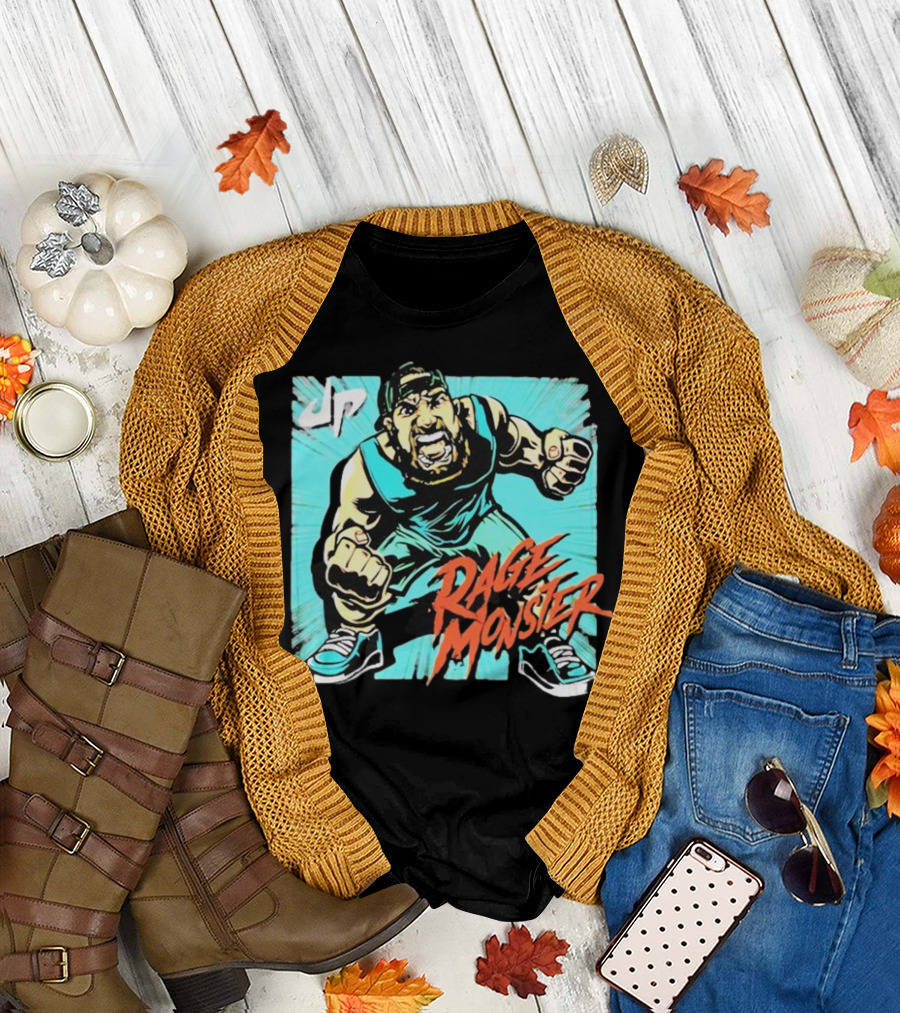 Rage Monster Dude Perfect JP Comic T-Shirt