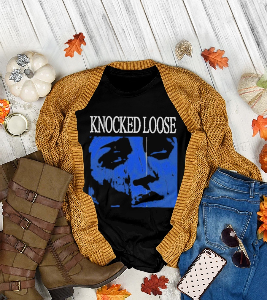 KNOCKED LOOSE Blue Face T-Shirt