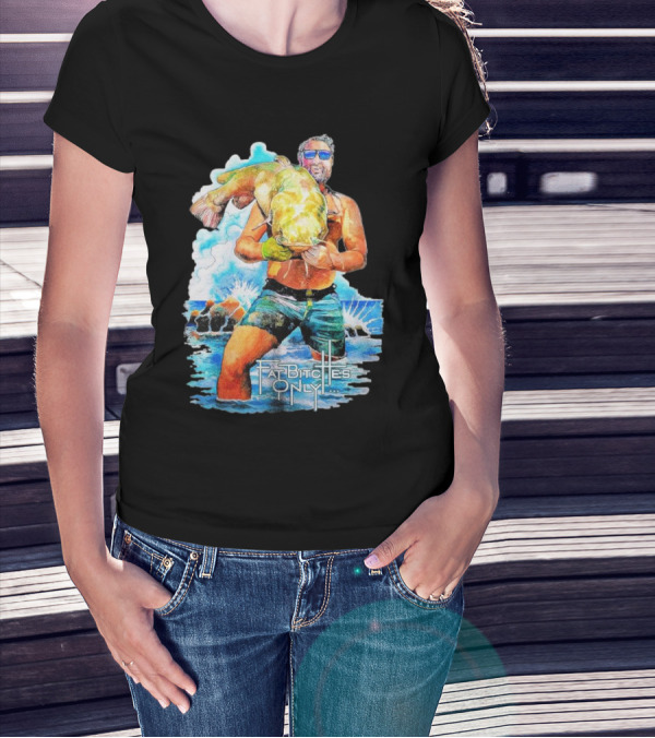 Koe Wetzel The Noodler Fat Bitches Only Catching Big Fish T-Shirt