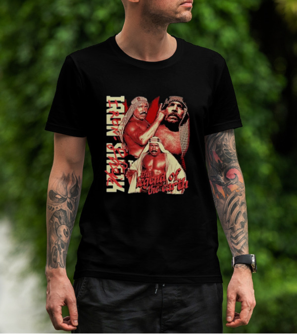 Iron Sheik The Legend Of The Earth Wrestling T-Shirt