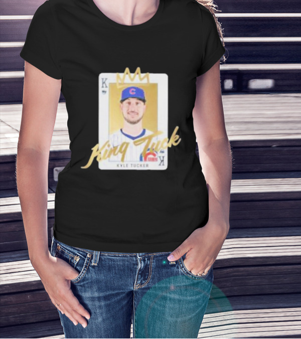 King Tuck Kyle Tucker Cubs Playing Card T-Shirt