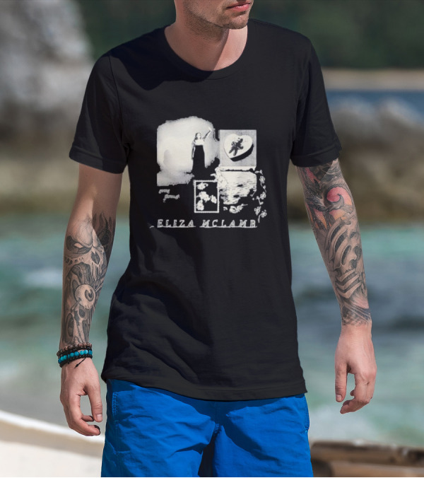 Eliza Mclamb Going Through It Vintage Heart And Floral Aesthetic T-Shirt