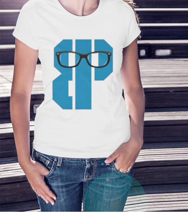 Projects X Weezer Framed Blue Block With Glasses T-Shirt