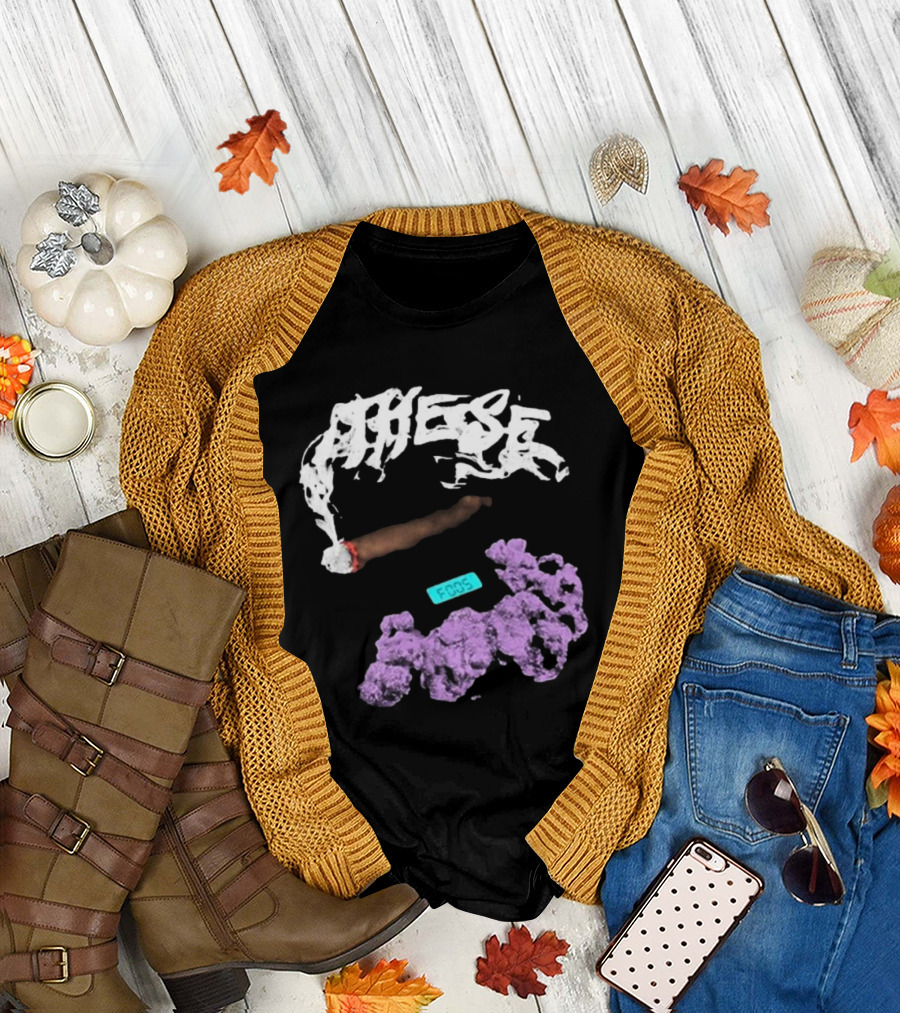 These Foos Smoking Purple Cloud Aesthetic T-Shirt