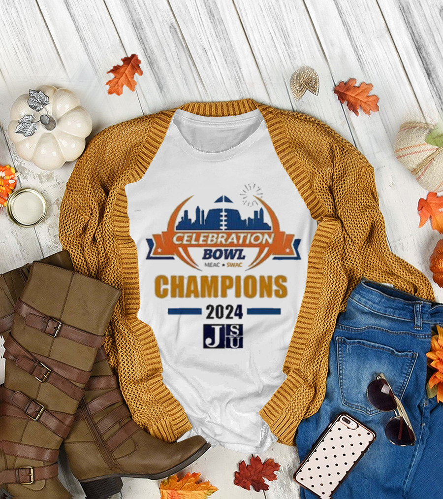 Jackson State Celebration Bowl Champions 2024 MEAC SWAC T-Shirt
