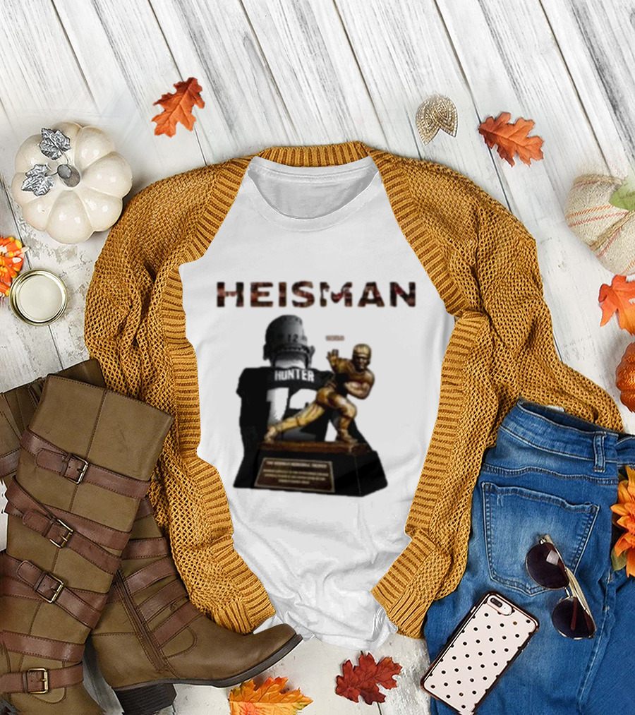 Travis Hunter Heisman Trophy 2024 Candidate T-Shirt