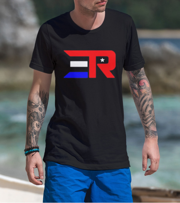 Elite Research USA Red White Blue ER Star T-Shirt