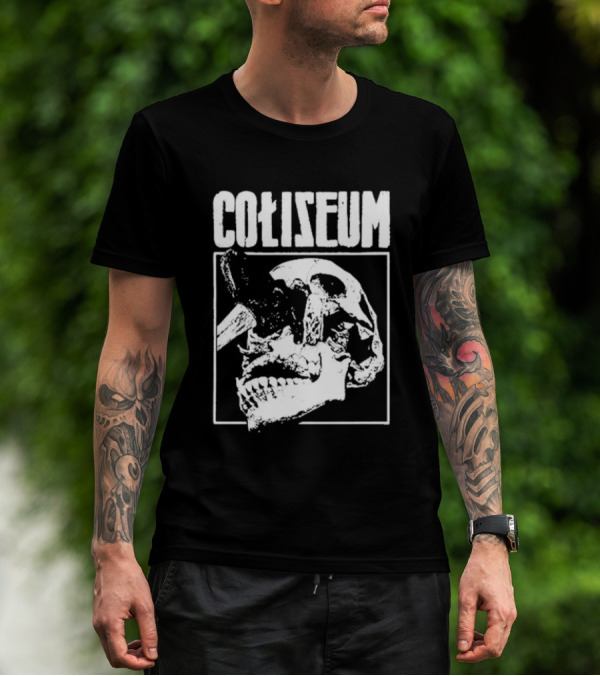 Coliseum Skull With Hammer T-Shirt