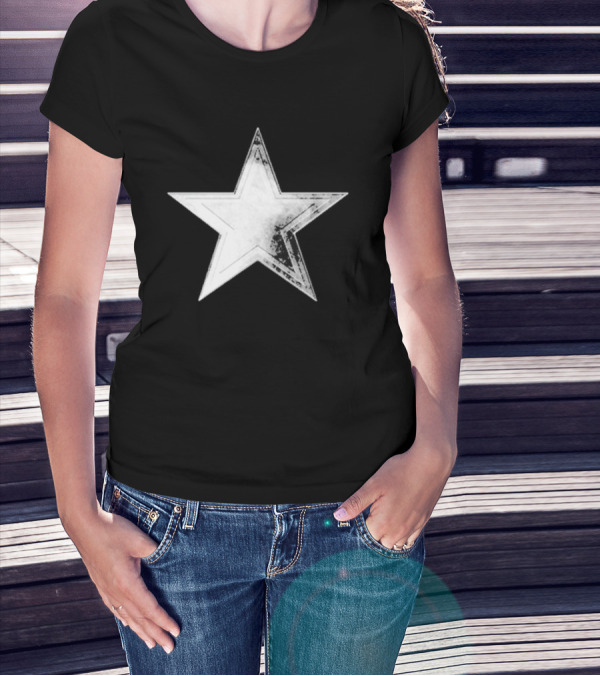 Cowboys Star Cutout Golf T-Shirt