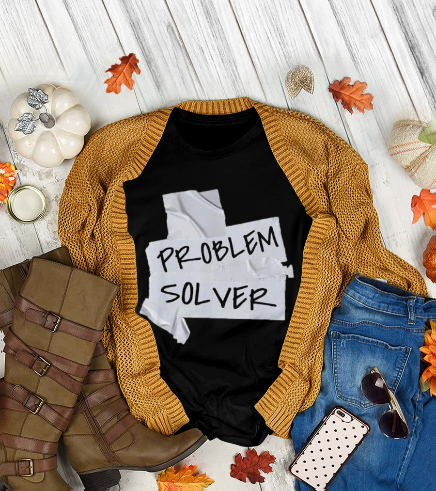 Problem Solver Silver Duct Tape Solution T-Shirt