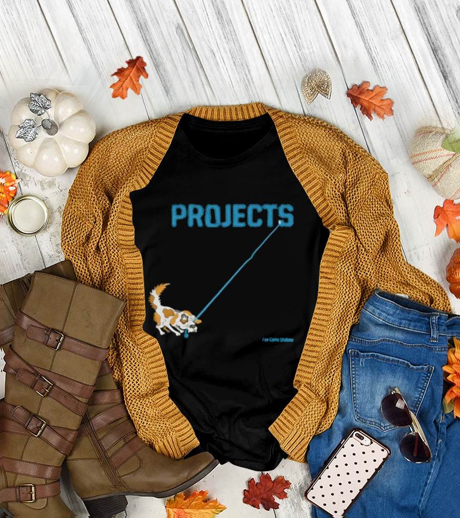 Projects I've Come Undone Weezer Dog T-Shirt